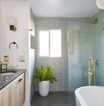 Mid Century Modern Bathrooms – Adding Visual Interest With Color